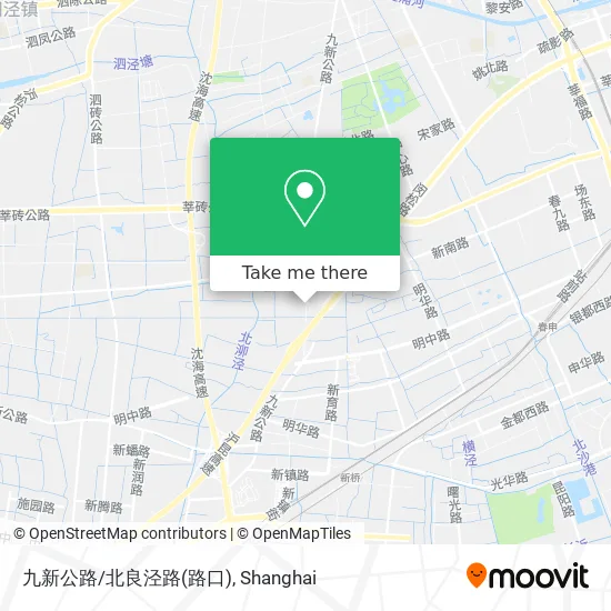 九新公路/北良泾路(路口) map