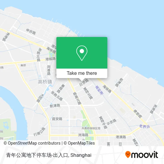 青年公寓地下停车场-出入口 map