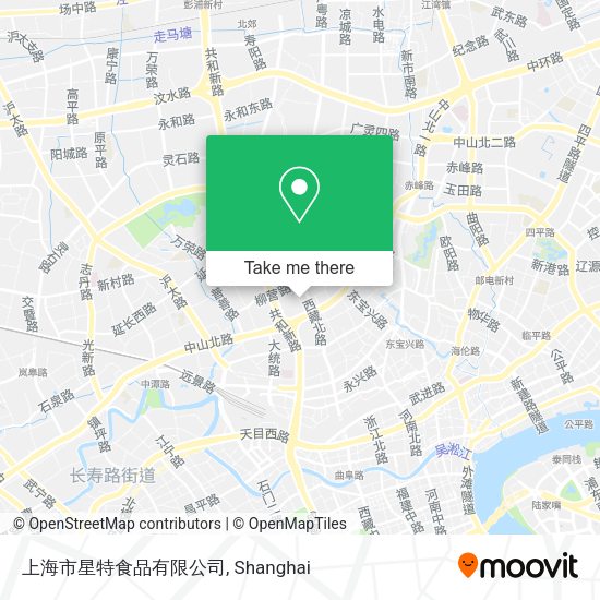 上海市星特食品有限公司 map