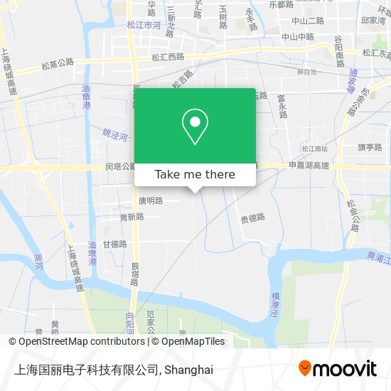 上海国丽电子科技有限公司 map