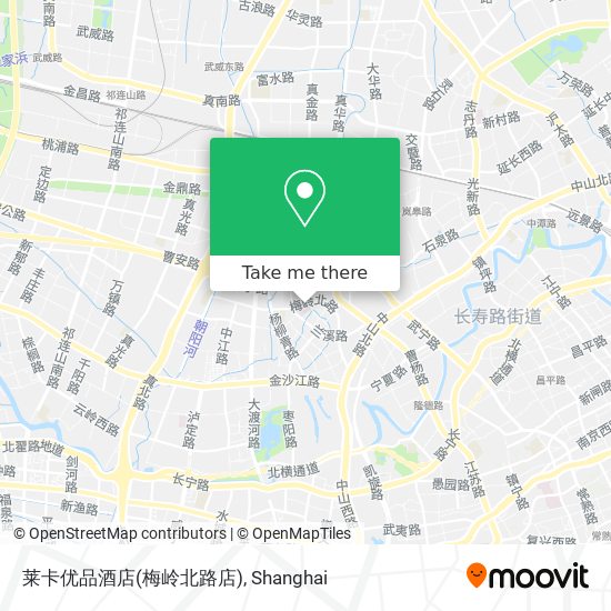 莱卡优品酒店(梅岭北路店) map