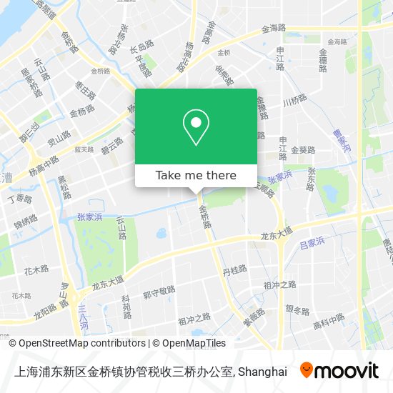 上海浦东新区金桥镇协管税收三桥办公室 map