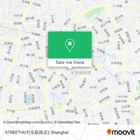 STREETHUT(东新路店) map