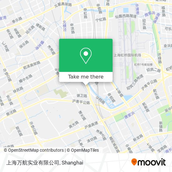 上海万航实业有限公司 map