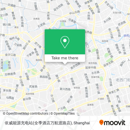 依威能源充电站(全季酒店万航渡路店) map
