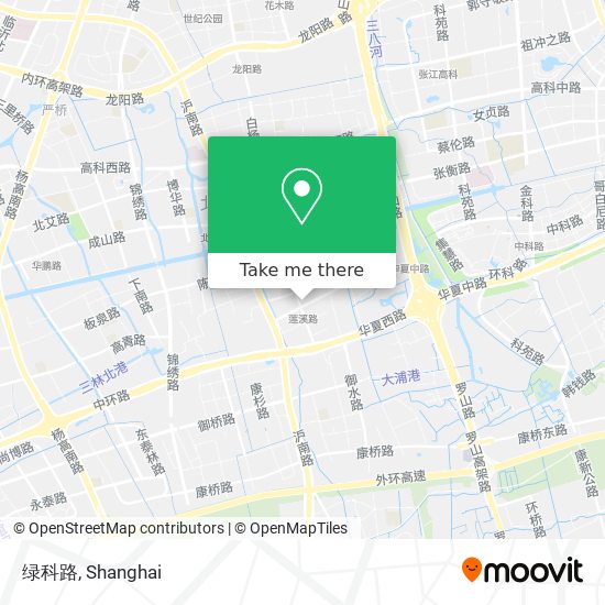 绿科路 map