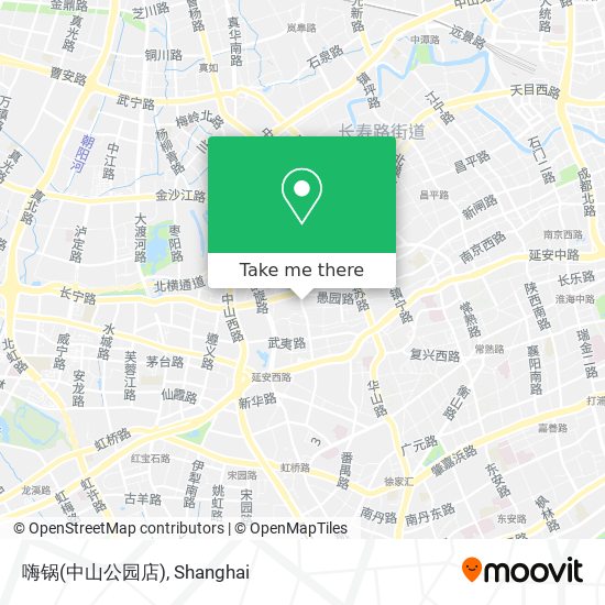 嗨锅(中山公园店) map