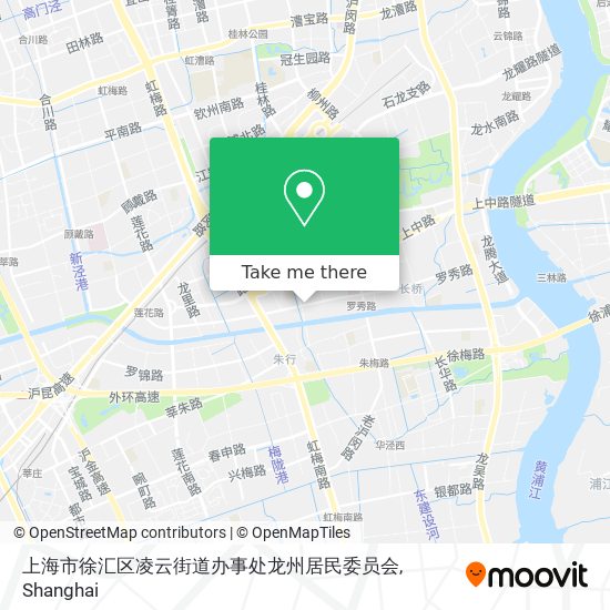 上海市徐汇区凌云街道办事处龙州居民委员会 map