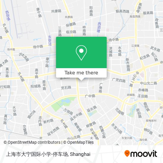 上海市大宁国际小学-停车场 map