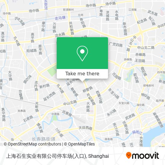 上海石生实业有限公司停车场(入口) map