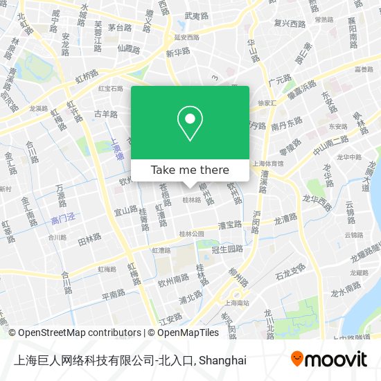 上海巨人网络科技有限公司-北入口 map