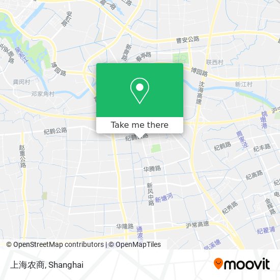 上海农商 map