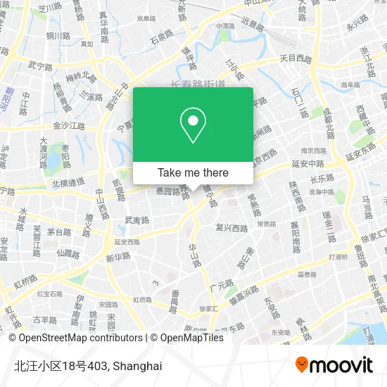 北汪小区18号403 map