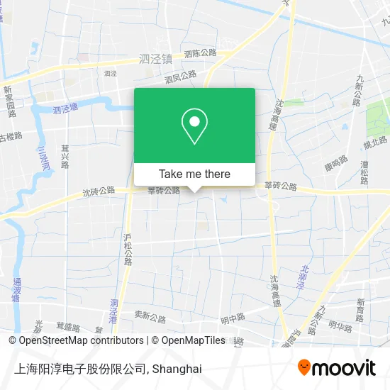 上海阳淳电子股份限公司 map