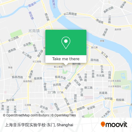 上海音乐学院实验学校-东门 map