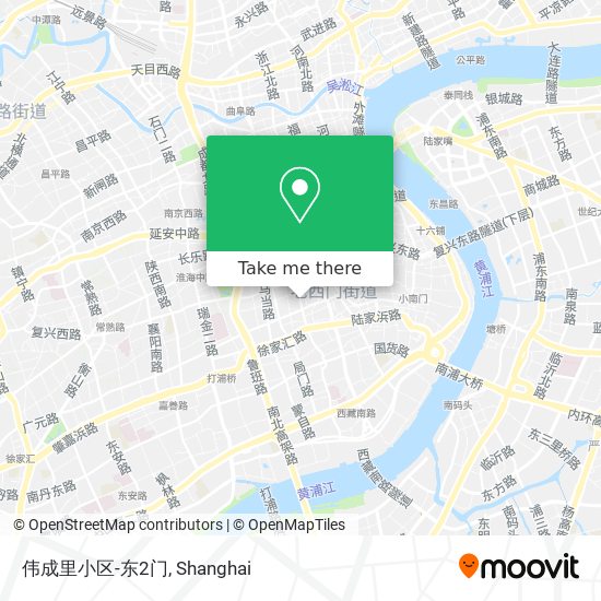 伟成里小区-东2门 map
