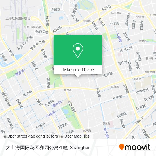 大上海国际花园亦园公寓-1幢 map