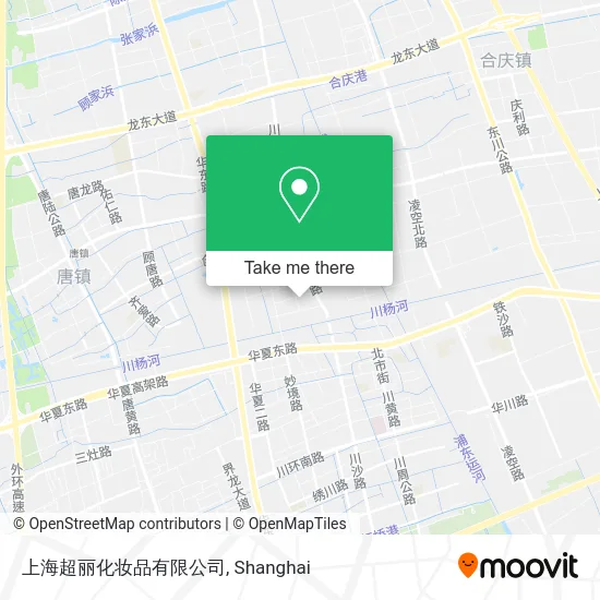 上海超丽化妆品有限公司 map