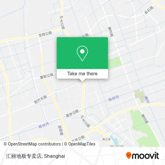 汇丽地板专卖店 map