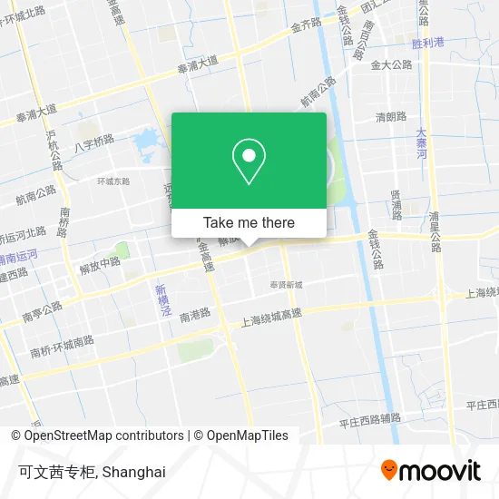 可文茜专柜 map