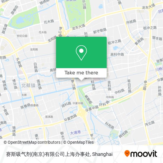 赛斯吸气剂(南京)有限公司上海办事处 map