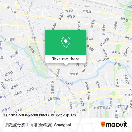 启跑点母婴生活馆(金耀店) map