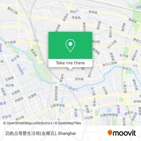 启跑点母婴生活馆(金耀店) map