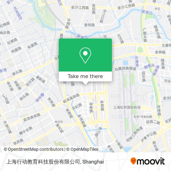 上海行动教育科技股份有限公司 map