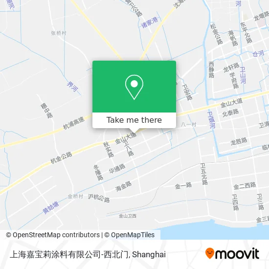 上海嘉宝莉涂料有限公司-西北门 map