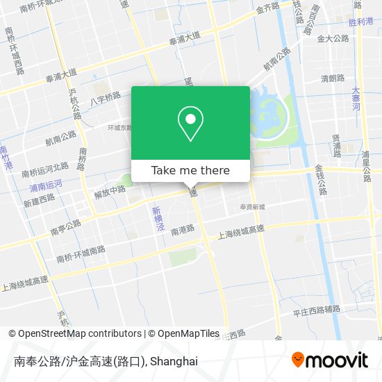 南奉公路/沪金高速(路口) map