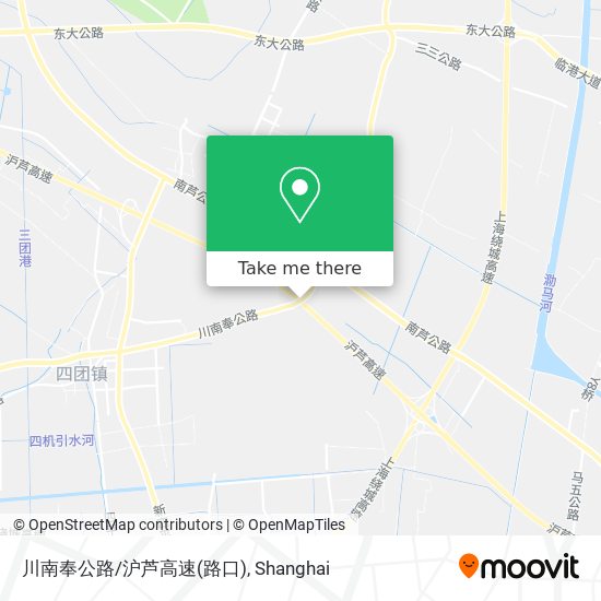 川南奉公路/沪芦高速(路口) map