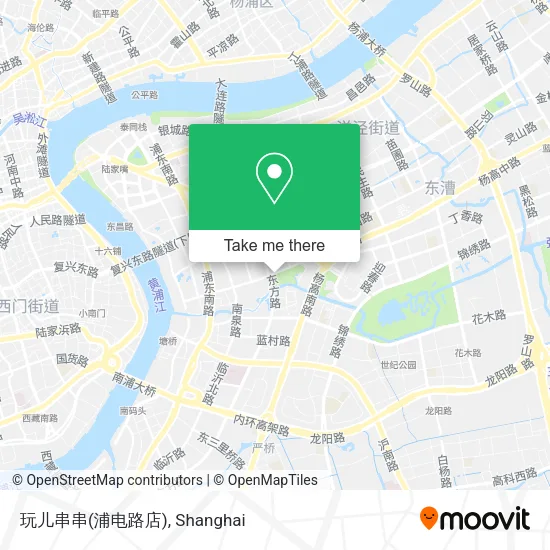 玩儿串串(浦电路店) map