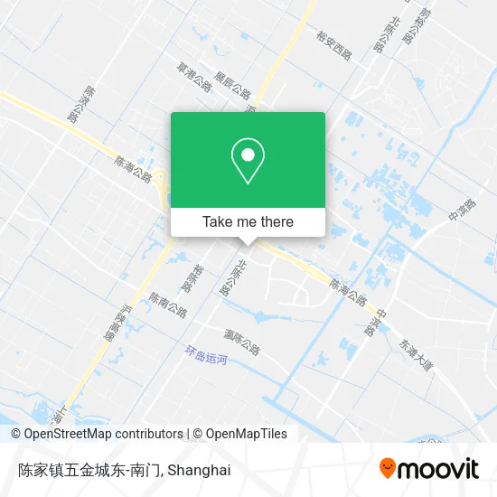 陈家镇五金城东-南门 map