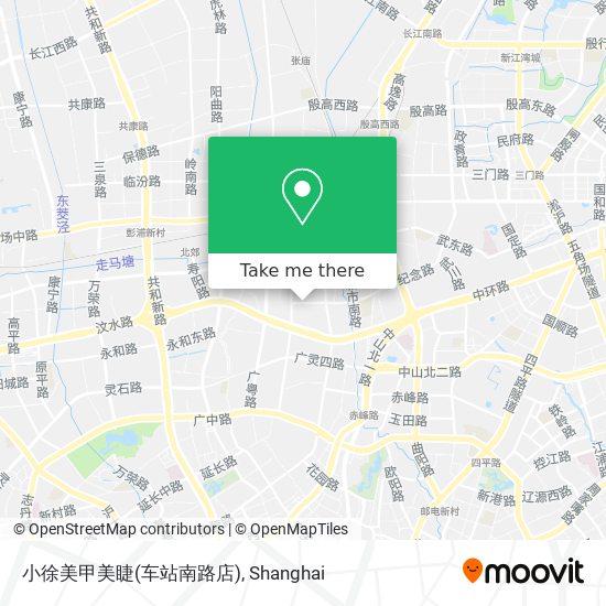 小徐美甲美睫(车站南路店) map