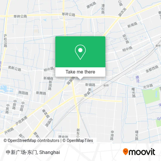 申新广场-东门 map