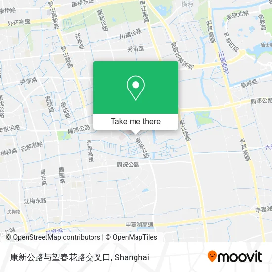 康新公路与望春花路交叉口 map