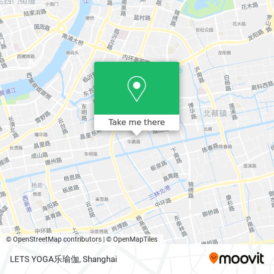 LETS YOGA乐瑜伽 map