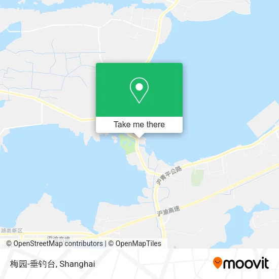 梅园-垂钓台 map