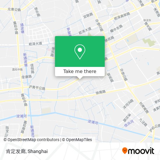 肯定发廊 map