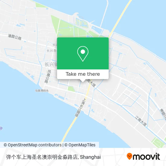 弹个车上海圣名澳崇明金淼路店 map