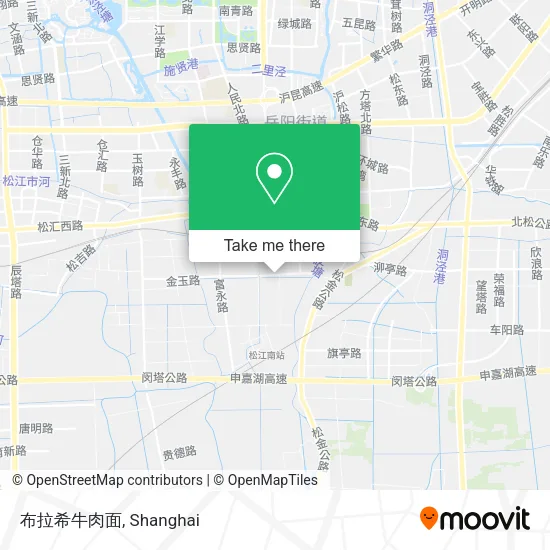 布拉希牛肉面 map