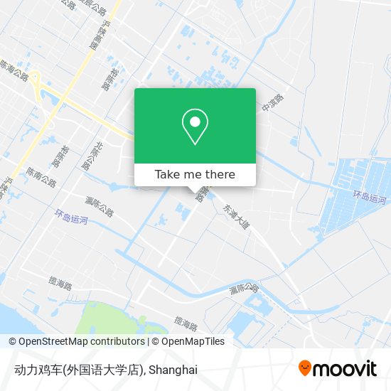 动力鸡车(外国语大学店) map