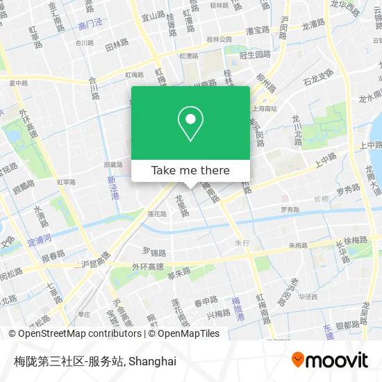 梅陇第三社区-服务站 map