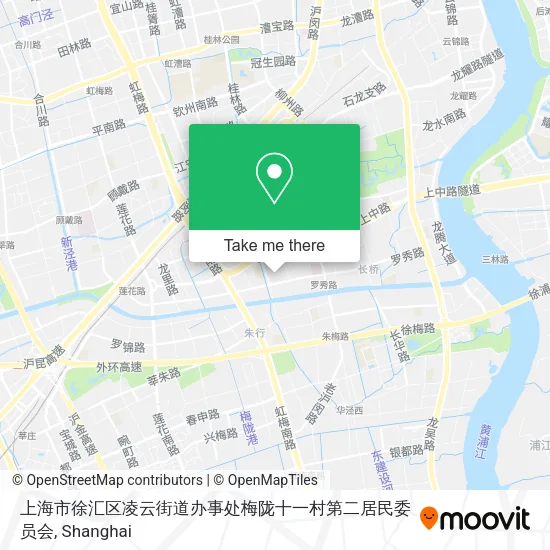 上海市徐汇区凌云街道办事处梅陇十一村第二居民委员会 map