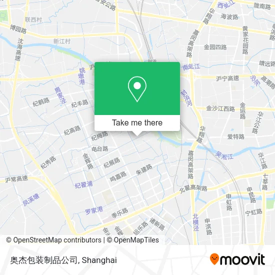 奥杰包装制品公司 map