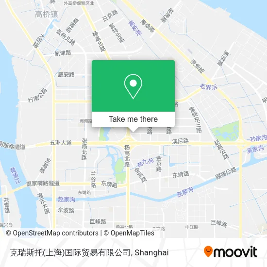克瑞斯托(上海)国际贸易有限公司 map