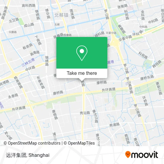 远洋集团 map