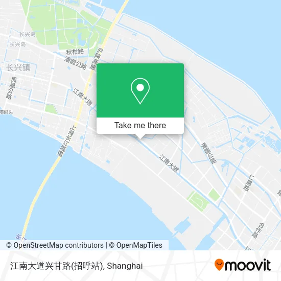 江南大道兴甘路(招呼站) map