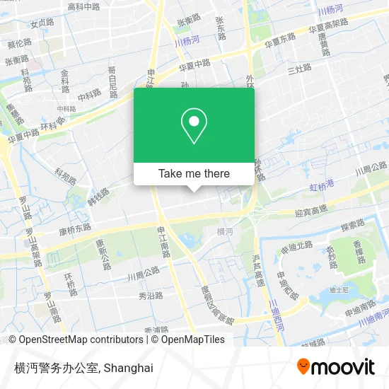 横沔警务办公室 map