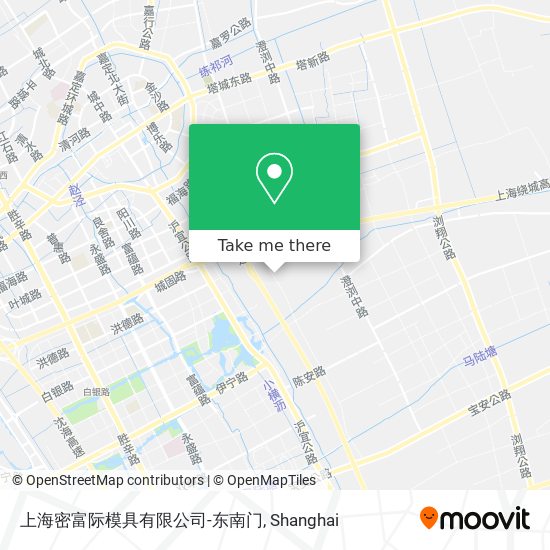 上海密富际模具有限公司-东南门 map
